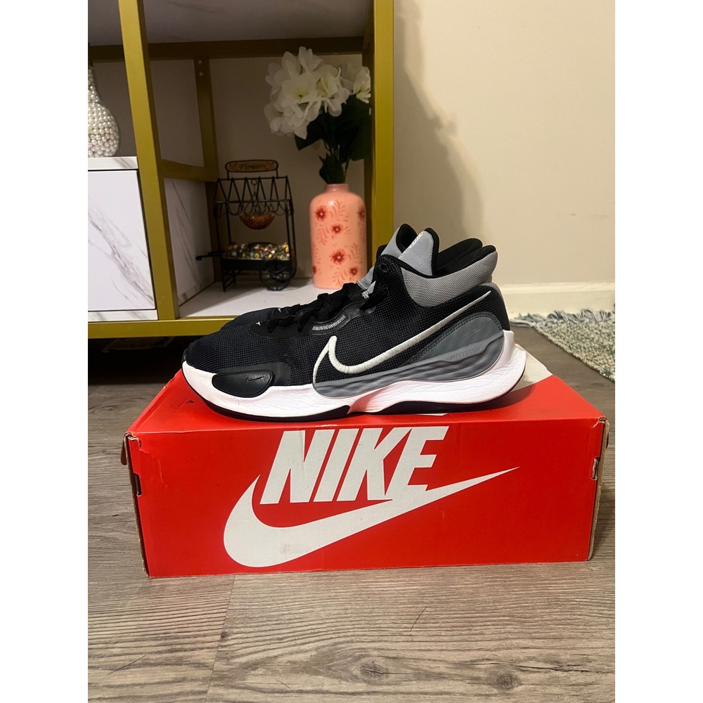 Nike Renew Elevate 3 Men's Black Wolf Grey DD9304-002 Size 12